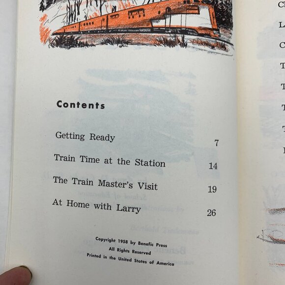 Vintage 1958 Tommy O'Toole and the Forest Fire Childrens Book in Excellent Shape - Picture 8 of 16